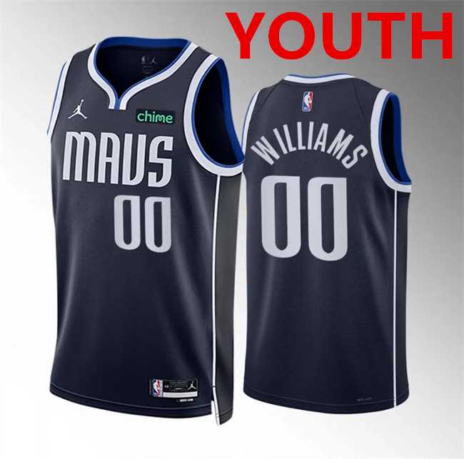 Youth Dallas Mavericks #00 Brandon Williams Navy Statement Edition Stitched Basketball Jersey Dzhi,We sell and wholesale Youth Dallas Mavericks #00 Brandon Williams Navy Statement Edition Stitched Basketball Jersey Dzhi on line form chian!